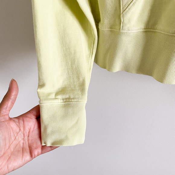 Athleta Pale Yellow Pullover Hoodie - Picture 5 of 8